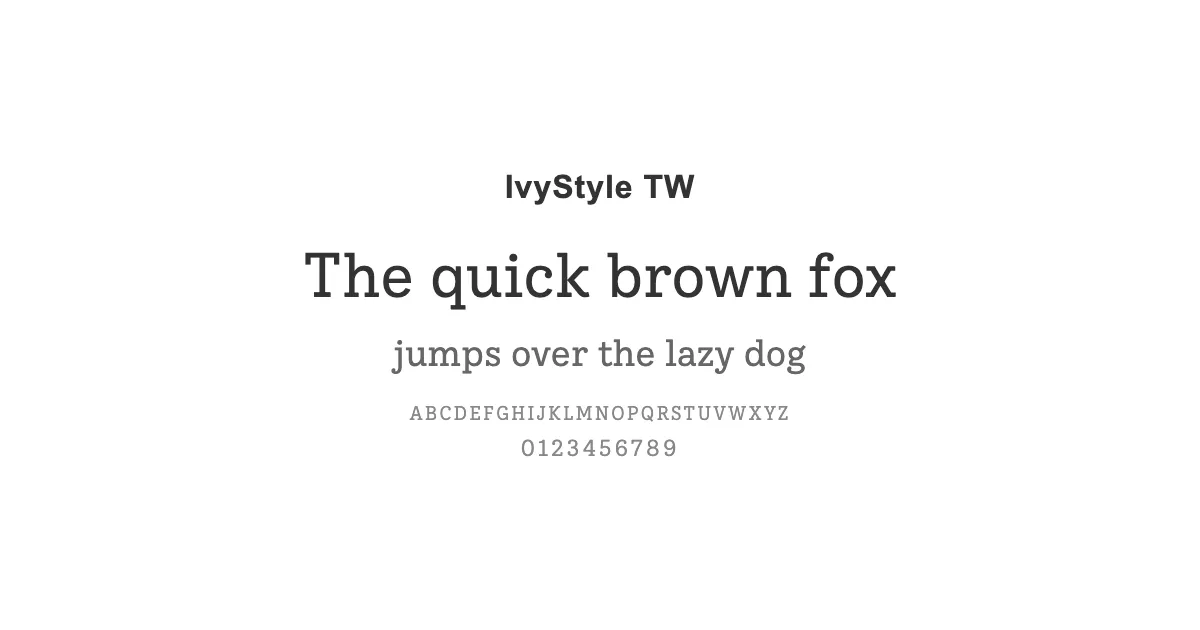IvyStyle TWのサムネイル画像