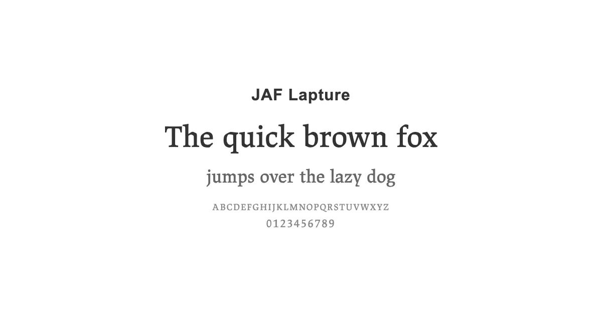 JAF Laptureのサムネイル画像