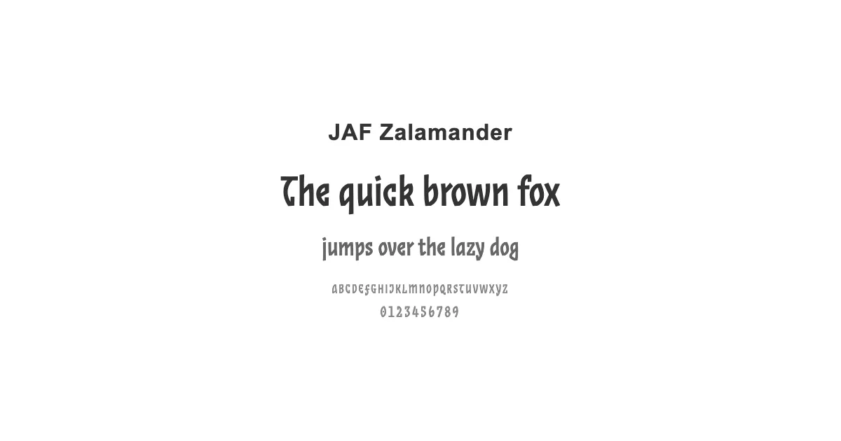 JAF Zalamanderのサムネイル画像