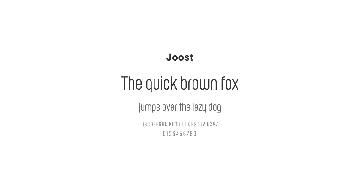 Joostのサムネイル画像