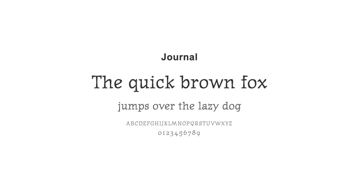 Journal のサムネイル画像