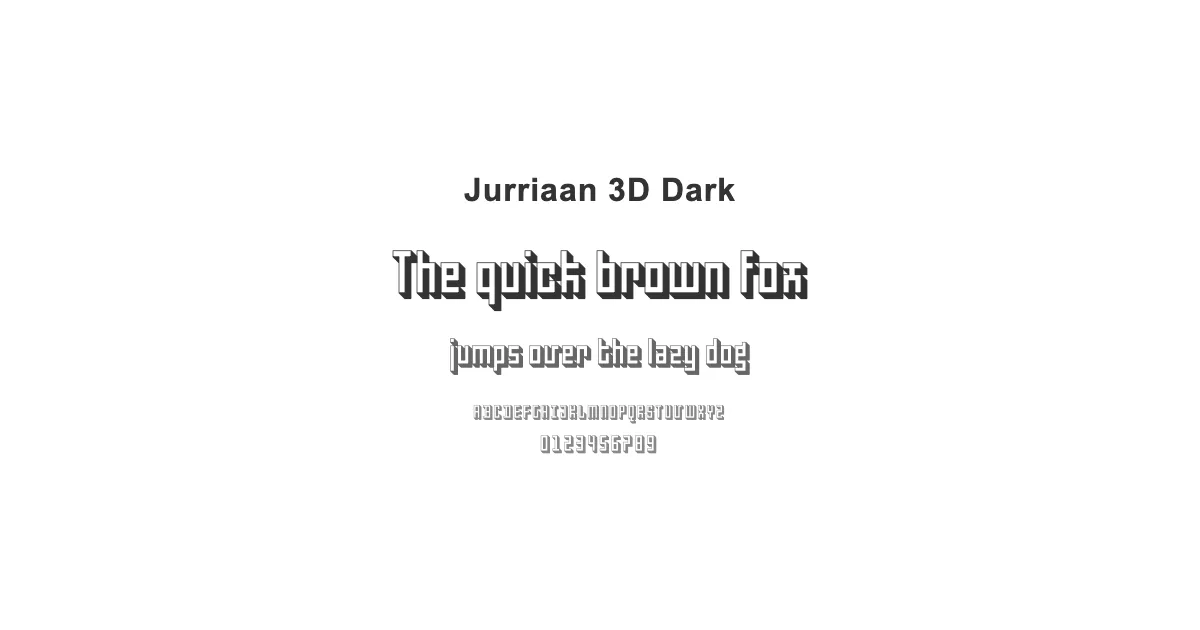 Jurriaan 3D Darkのサムネイル画像