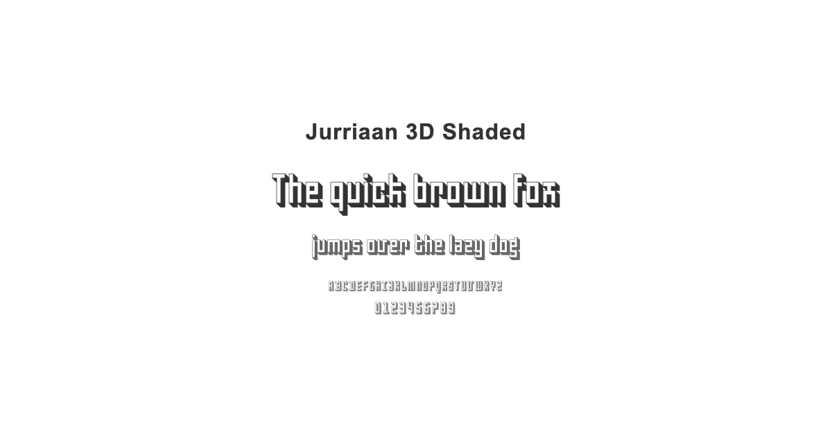 Jurriaan 3D Shadedのサムネイル画像