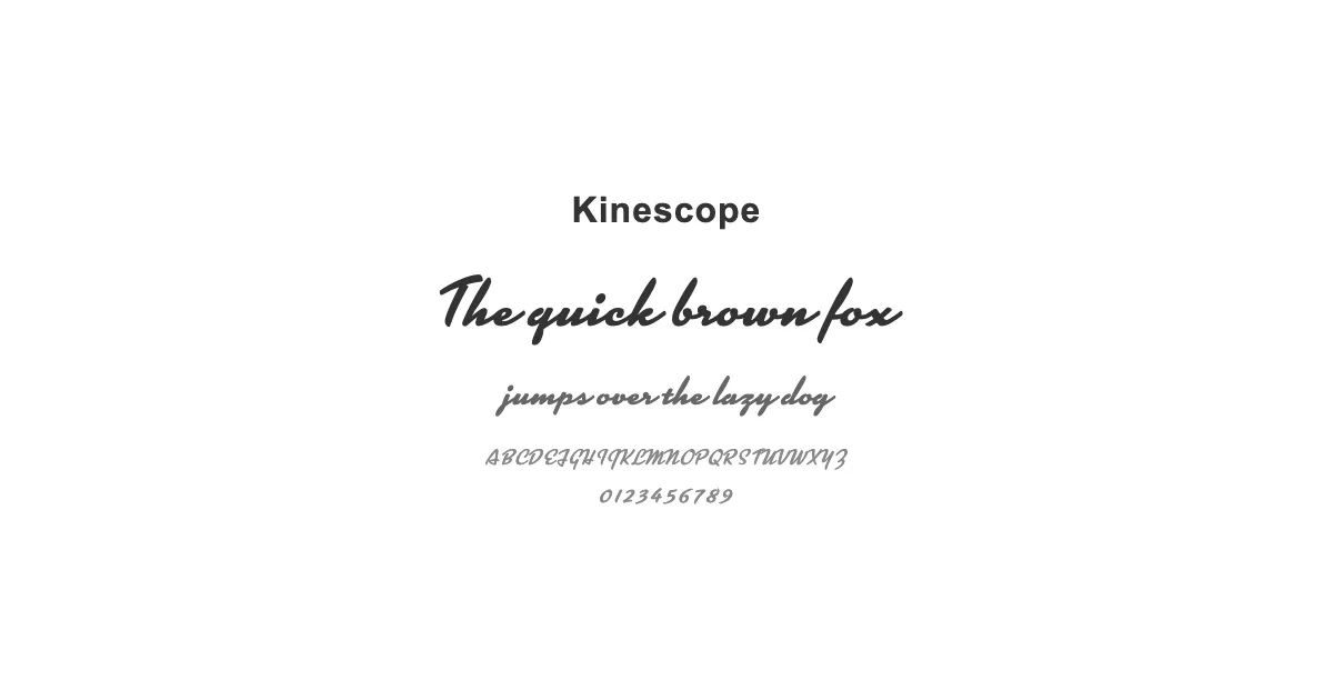 Kinescopeのサムネイル画像