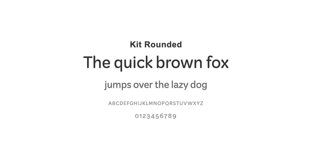 Kit Roundedのサムネイル画像