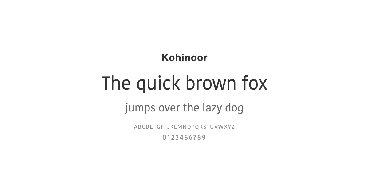Kohinoorのサムネイル画像