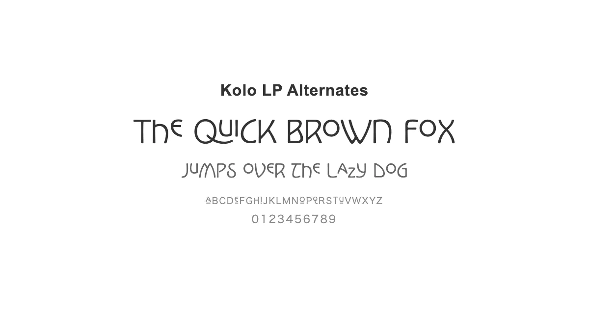 Kolo LP Alternatesのサムネイル画像