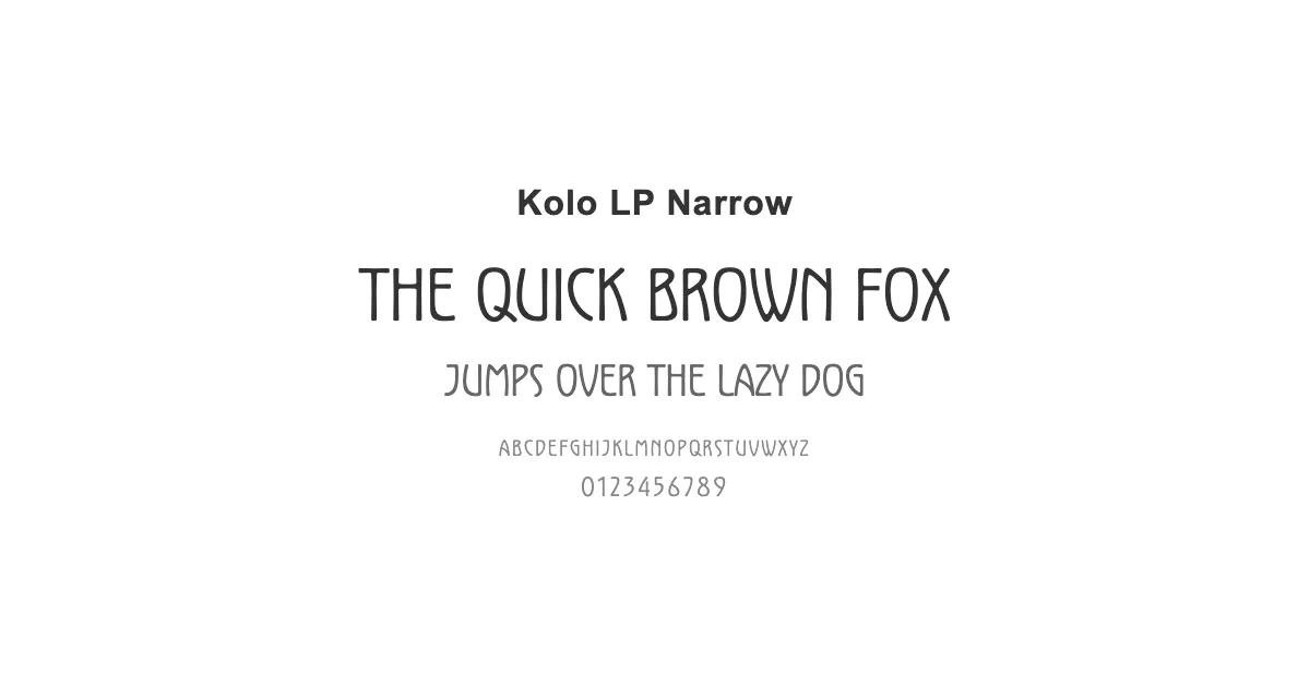 Kolo LP Narrowのサムネイル画像