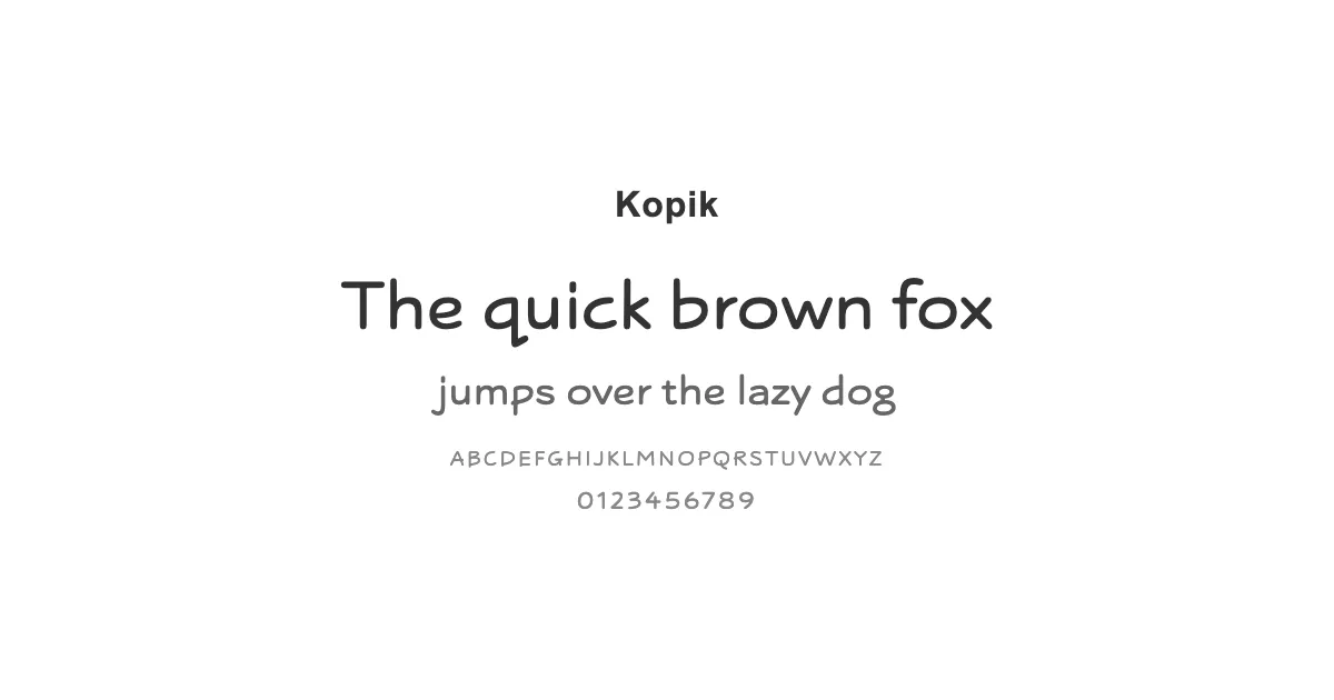 Kopikのサムネイル画像
