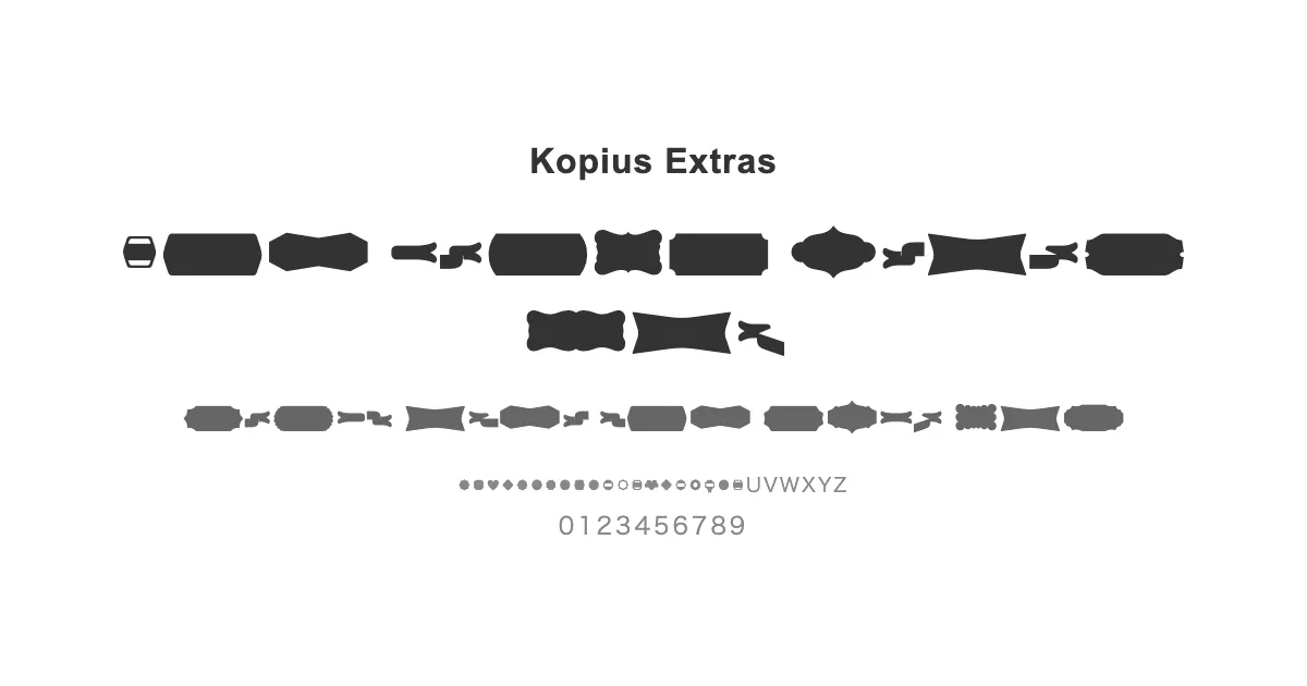 Kopius Extrasのサムネイル画像