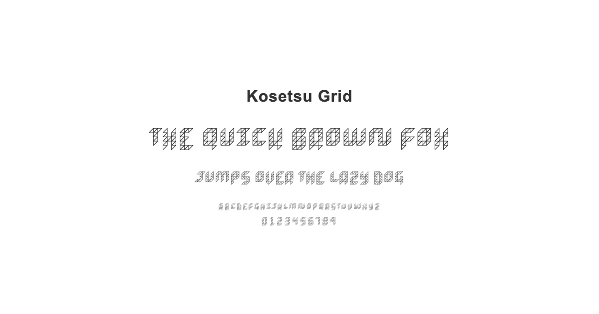 Kosetsu Gridのサムネイル画像