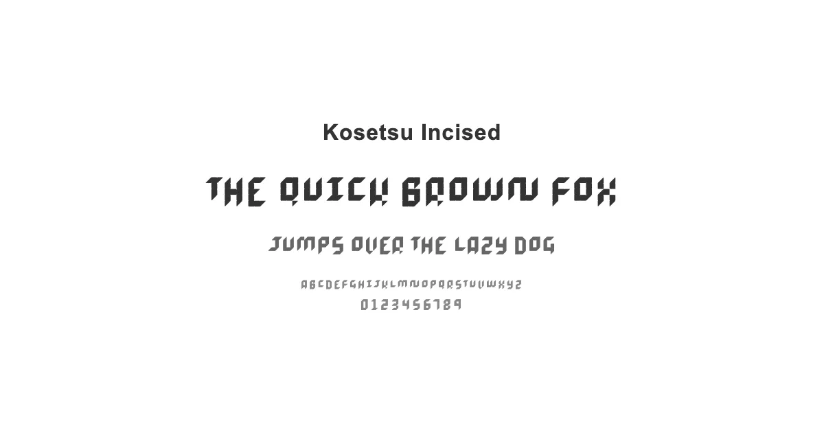 Kosetsu Incisedのサムネイル画像