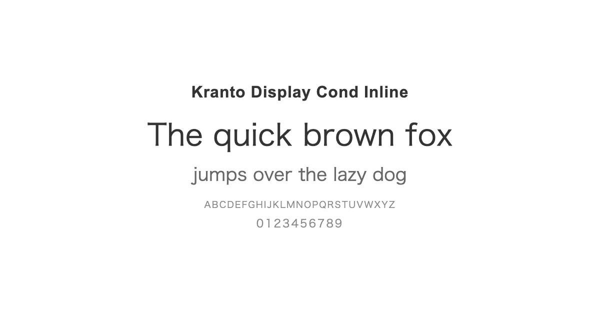 Kranto Display Cond Inlineのサムネイル画像