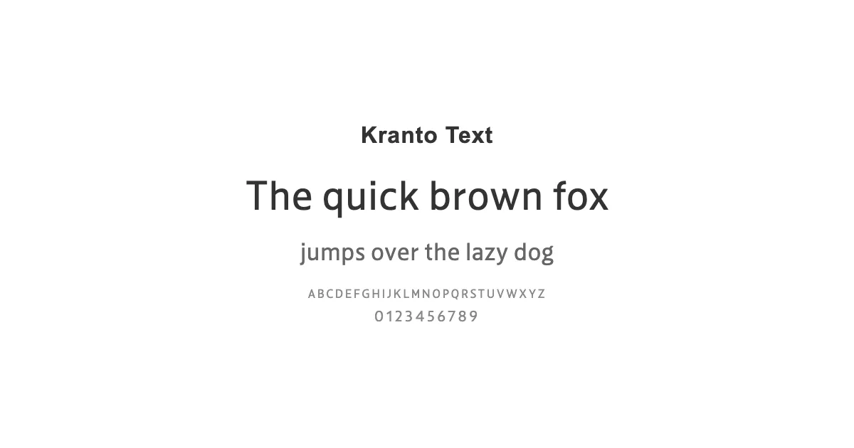 Kranto Textのサムネイル画像