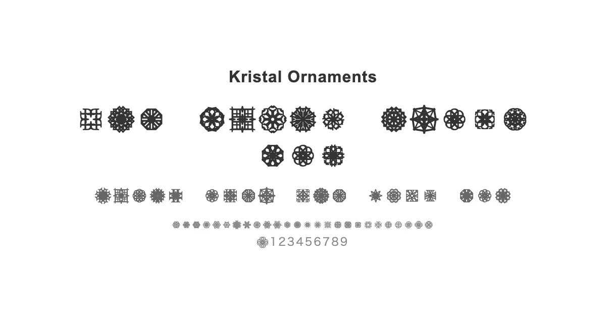 Kristal Ornamentsのサムネイル画像