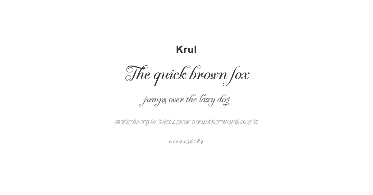 Krulのサムネイル画像
