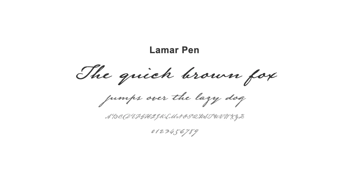 Lamar Penのサムネイル画像