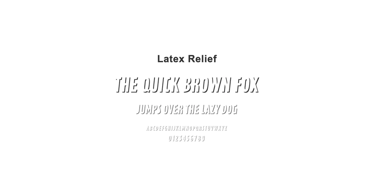 Latex Reliefのサムネイル画像