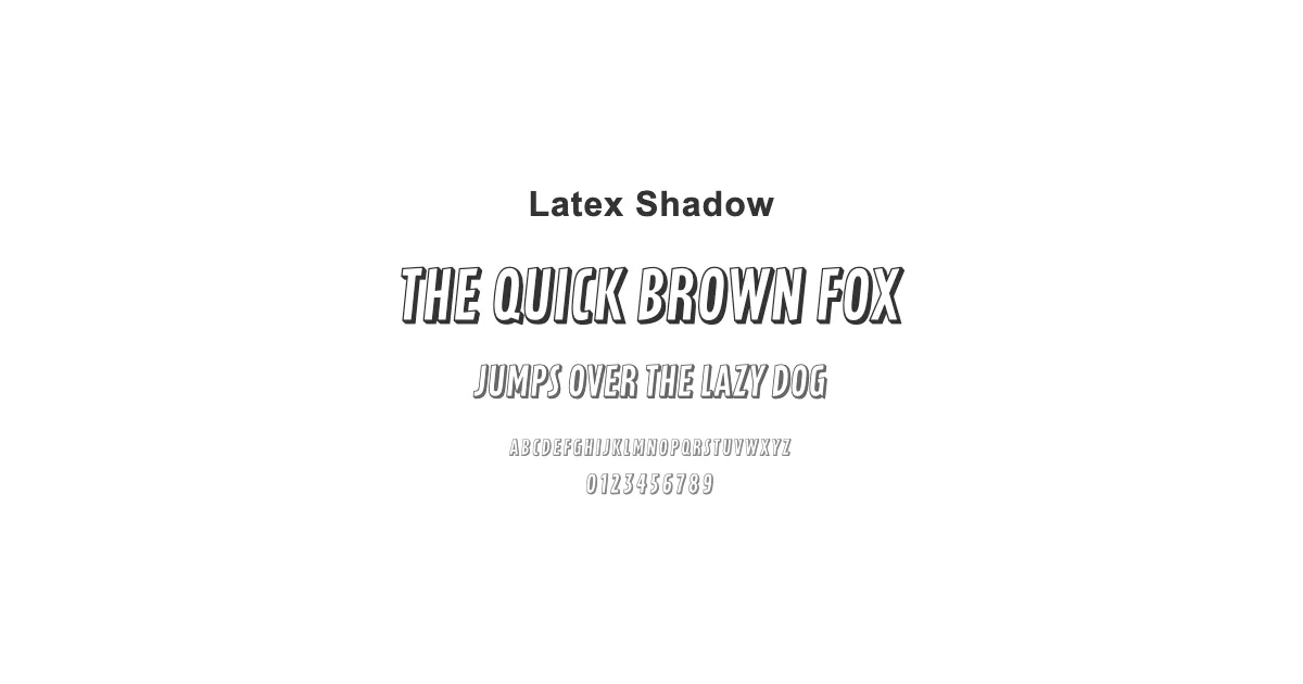 Latex Shadowのサムネイル画像