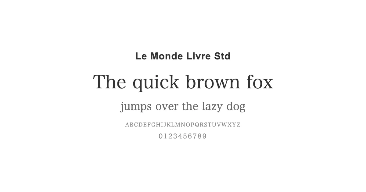 Le Monde Livre Stdのサムネイル画像