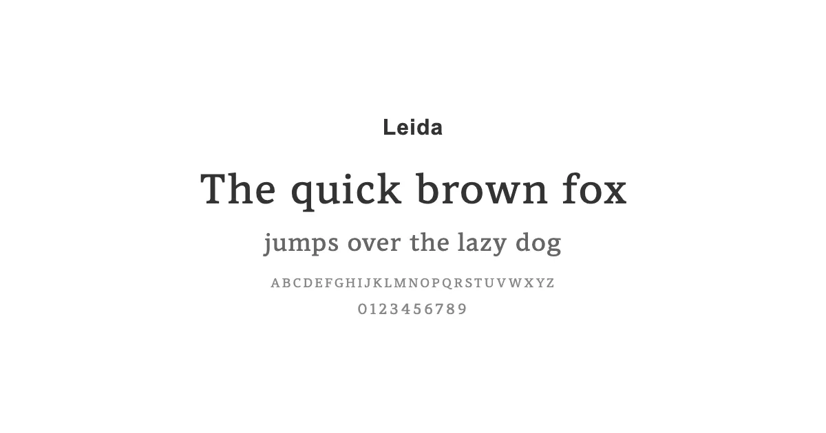 Leidaのサムネイル画像