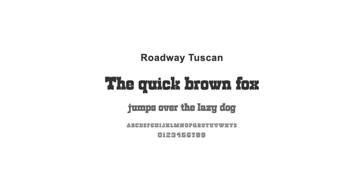 Roadway Tuscanのサムネイル画像