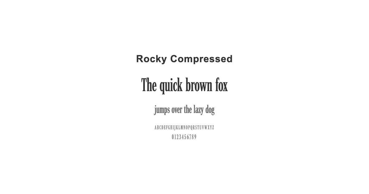 Rocky Compressedのサムネイル画像