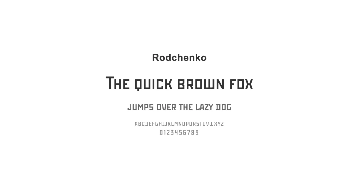 Rodchenkoのサムネイル画像