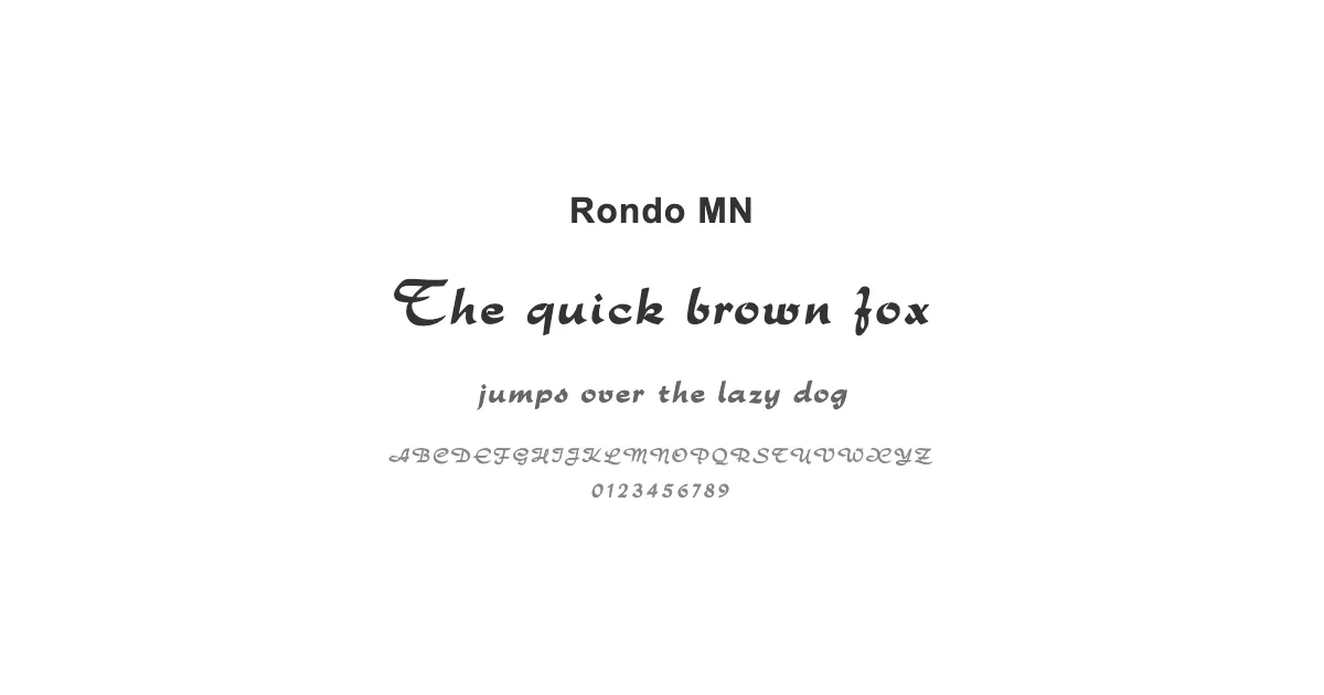 Rondo MNのサムネイル画像