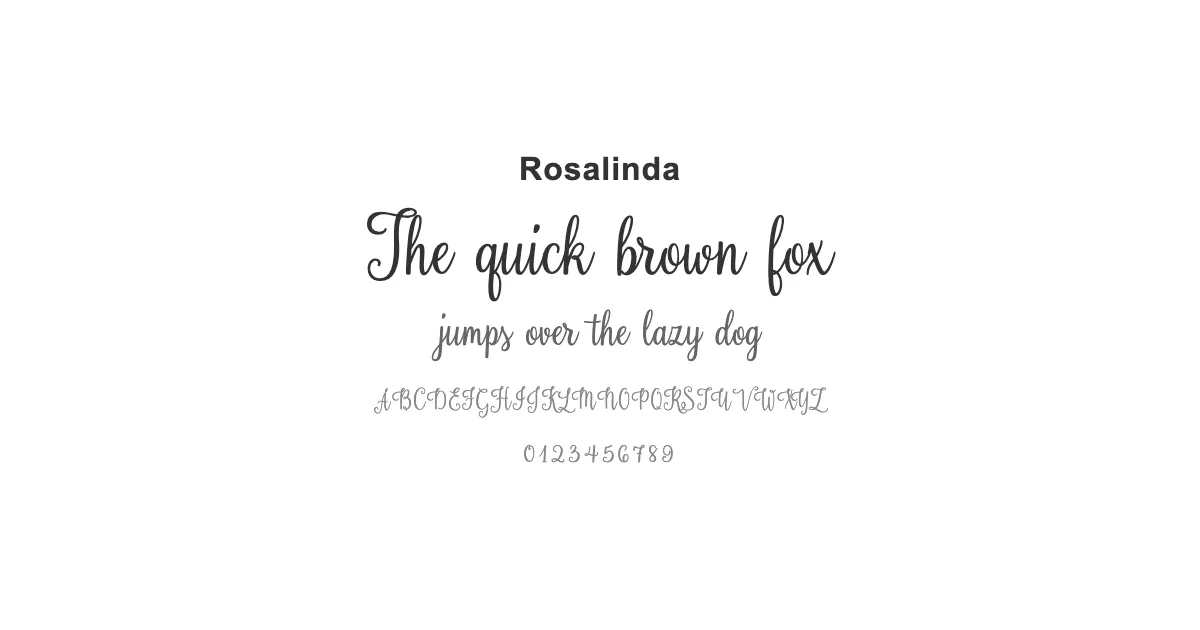 Rosalindaのサムネイル画像