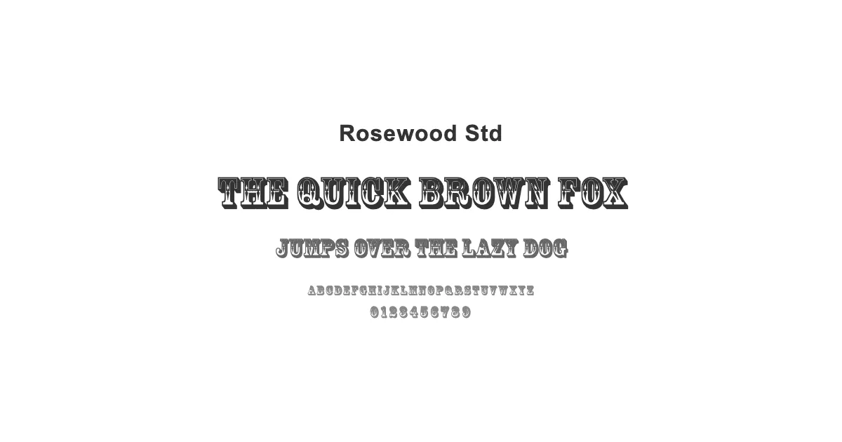 Rosewood Stdのサムネイル画像