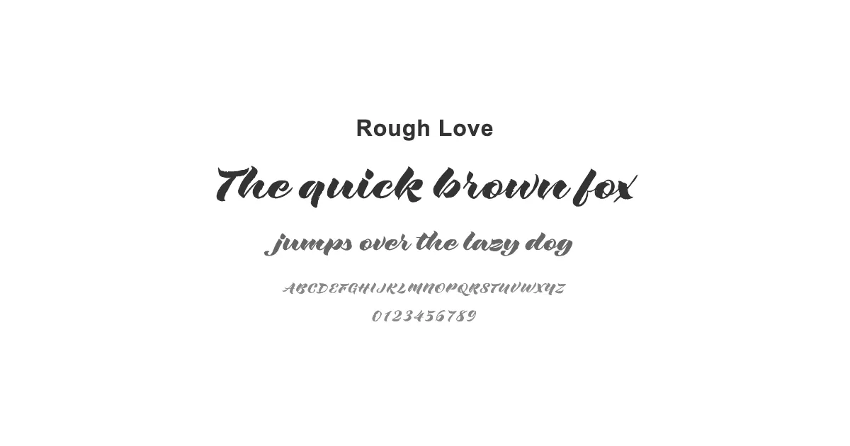 Rough Loveのサムネイル画像