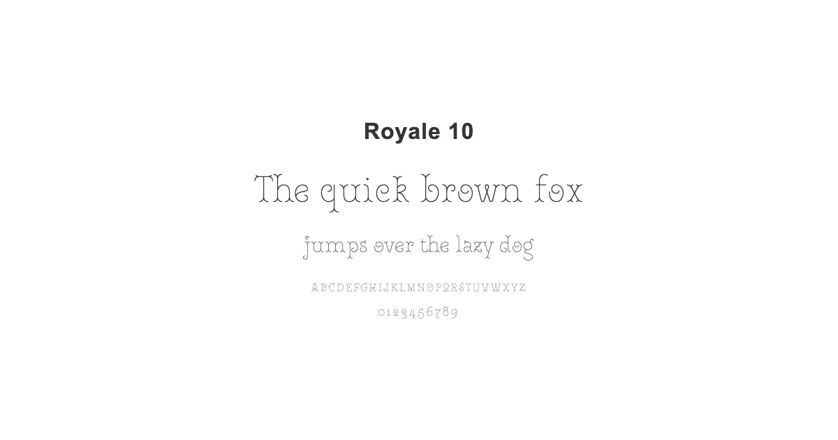 Royale 10のサムネイル画像