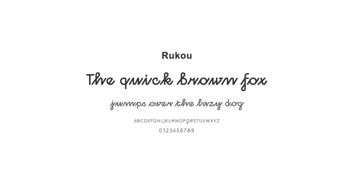 Rukouのサムネイル画像