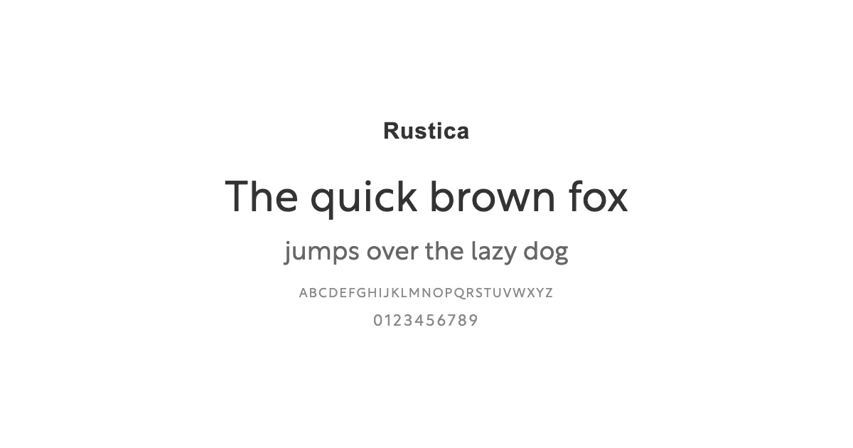 Rusticaのサムネイル画像
