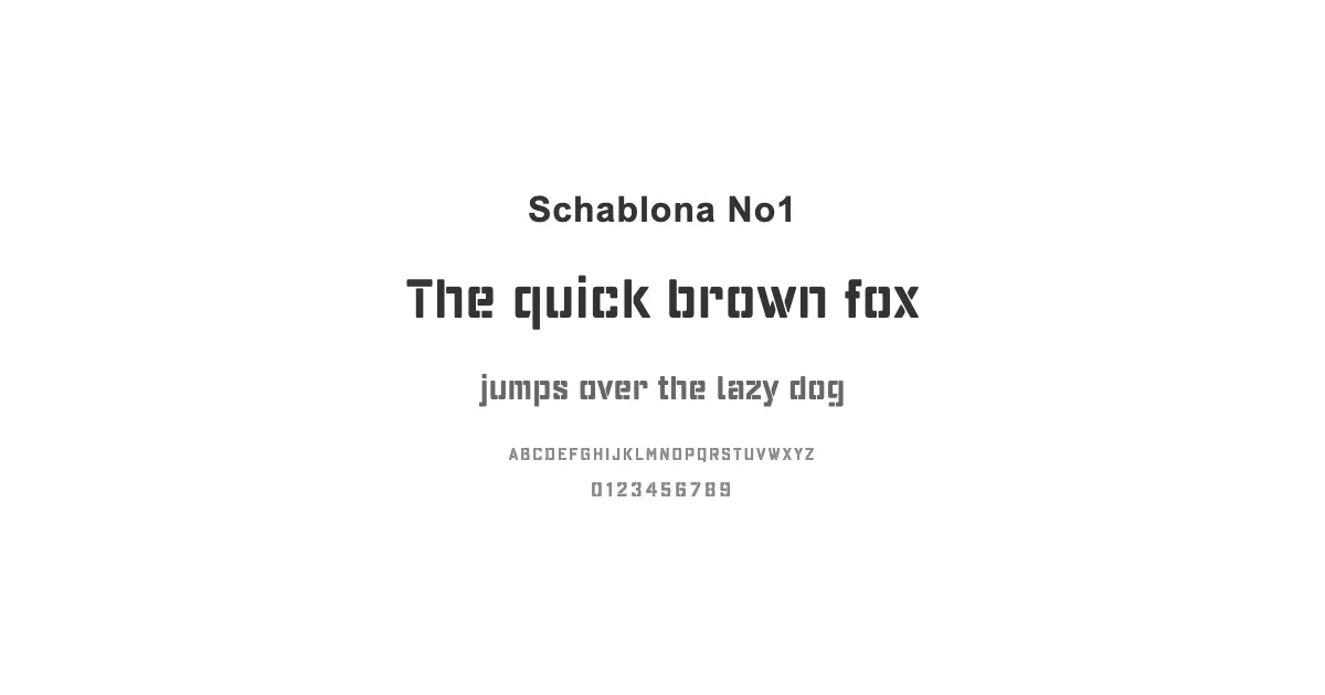 Schablona No1のサムネイル画像