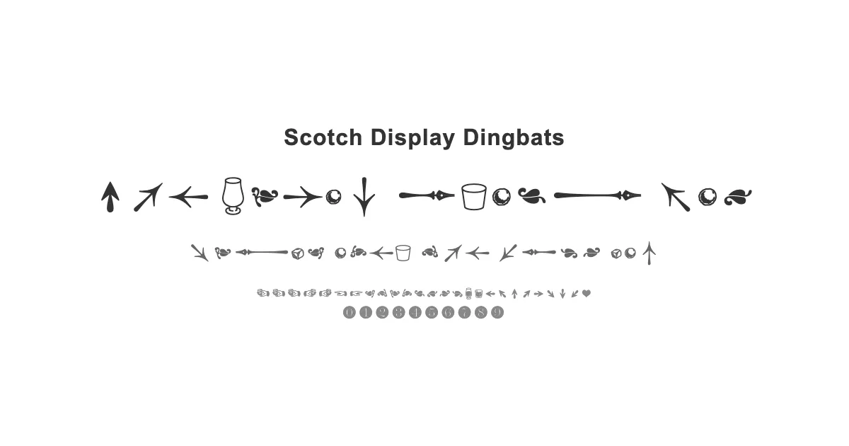 Scotch Display Dingbatsのサムネイル画像