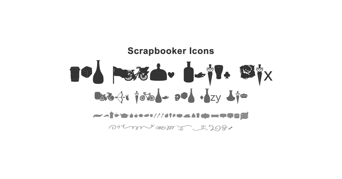 Scrapbooker Iconsのサムネイル画像