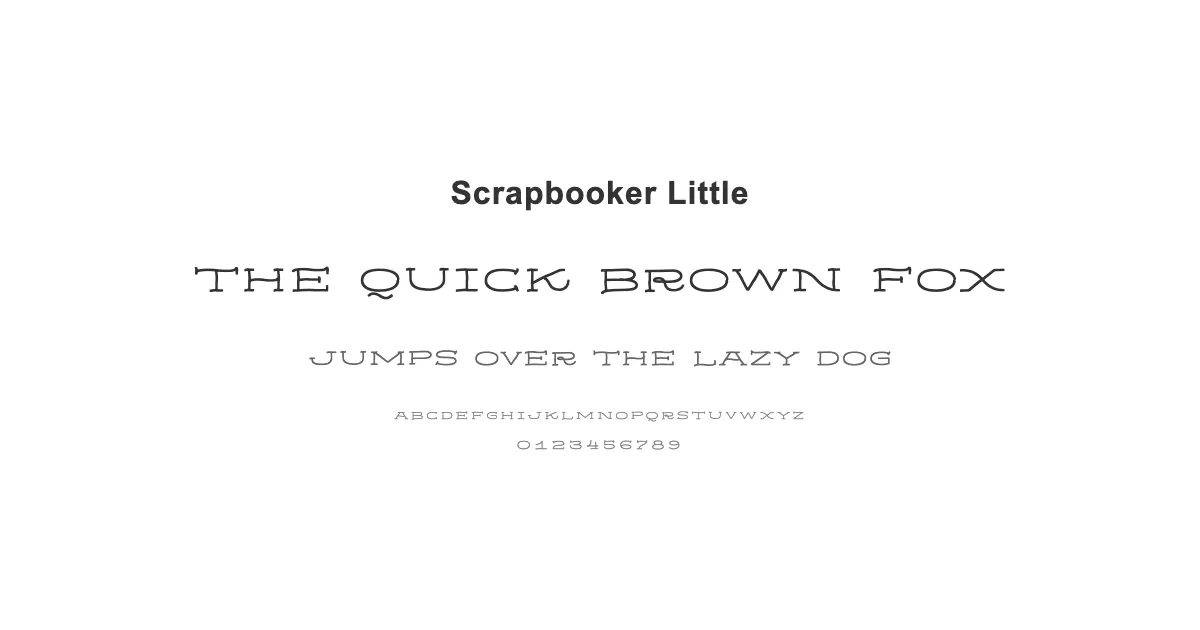 Scrapbooker Littleのサムネイル画像