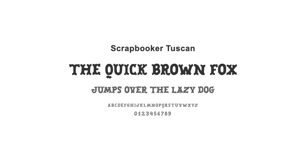 Scrapbooker Tuscanのサムネイル画像