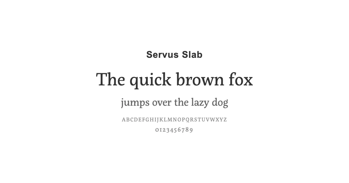Servus Slabのサムネイル画像