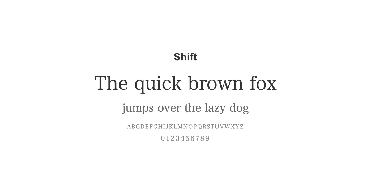 Shiftのサムネイル画像