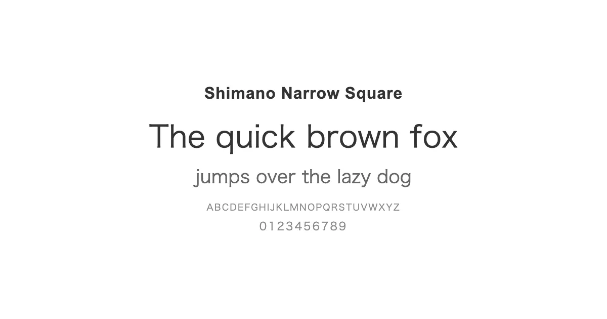 Shimano Narrow Squareのサムネイル画像