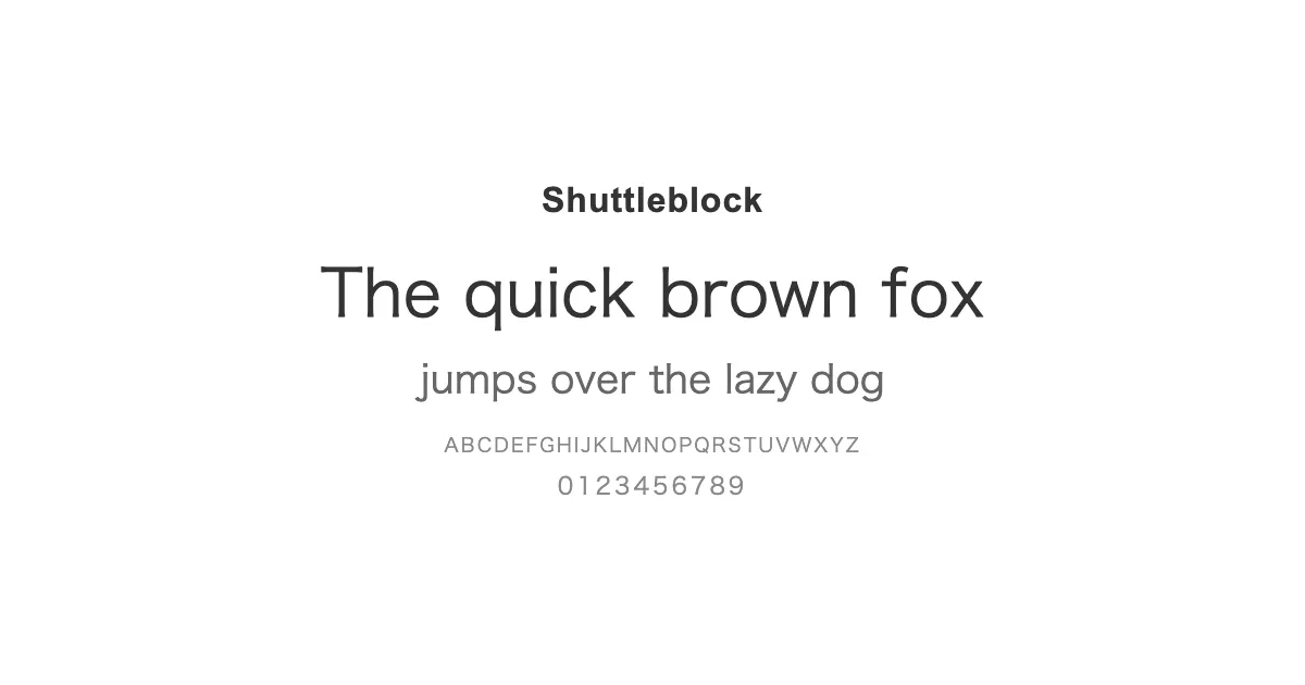Shuttleblockのサムネイル画像