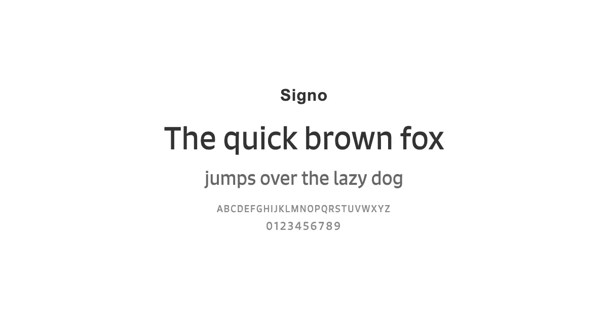 Signoのサムネイル画像