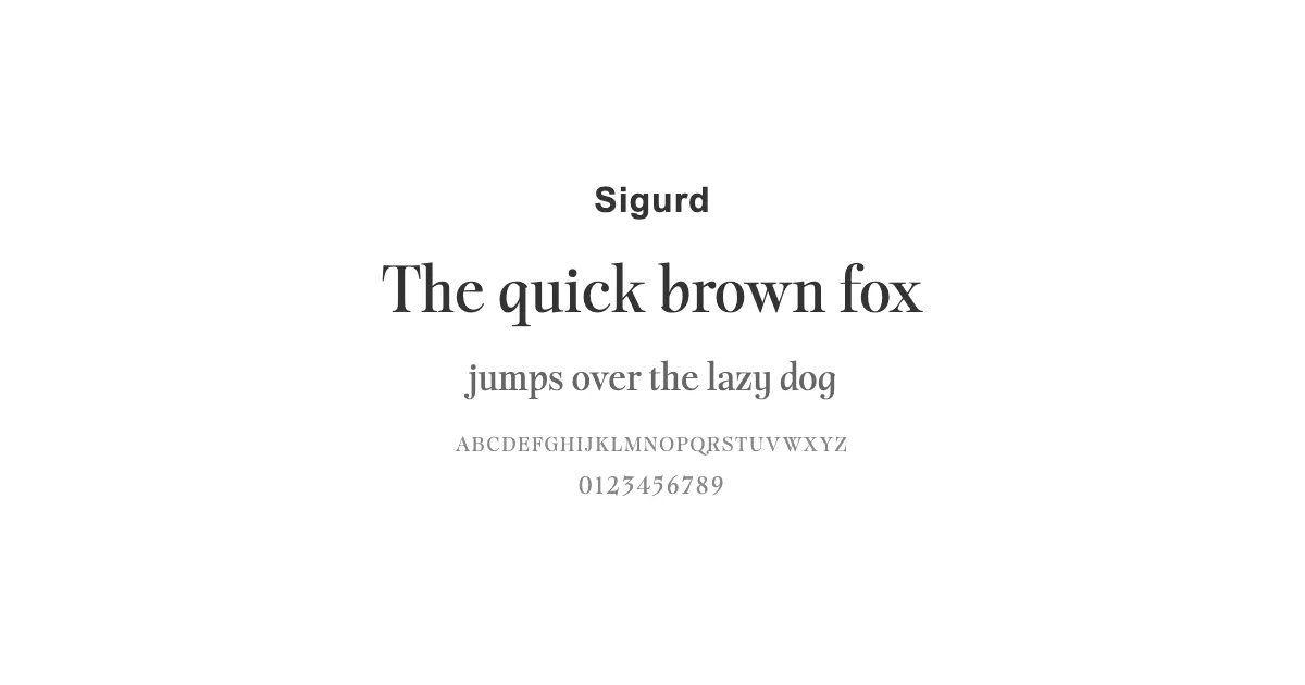 Sigurdのサムネイル画像