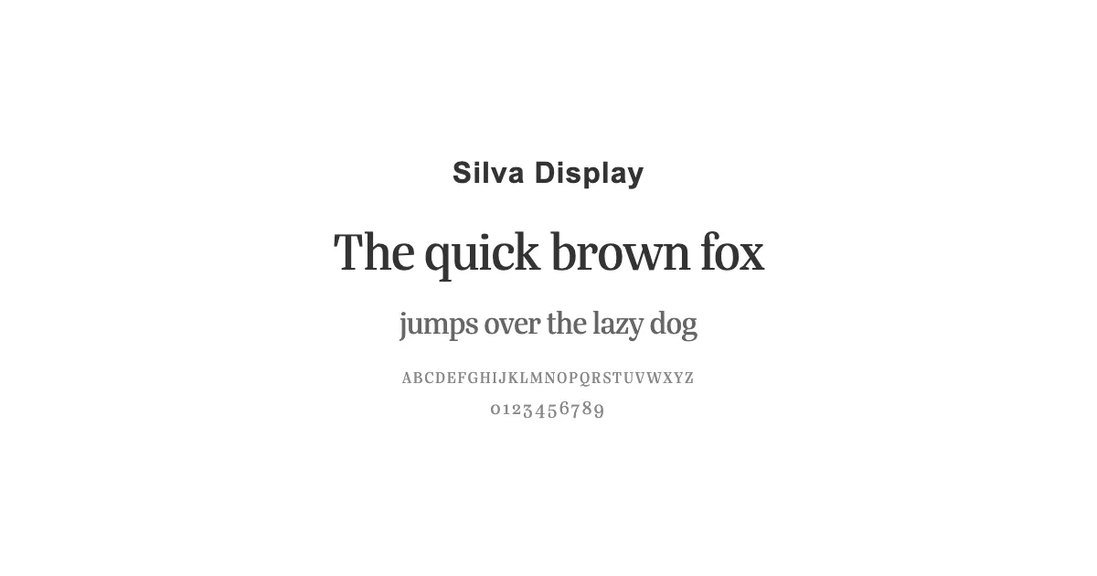 Silva Displayのサムネイル画像