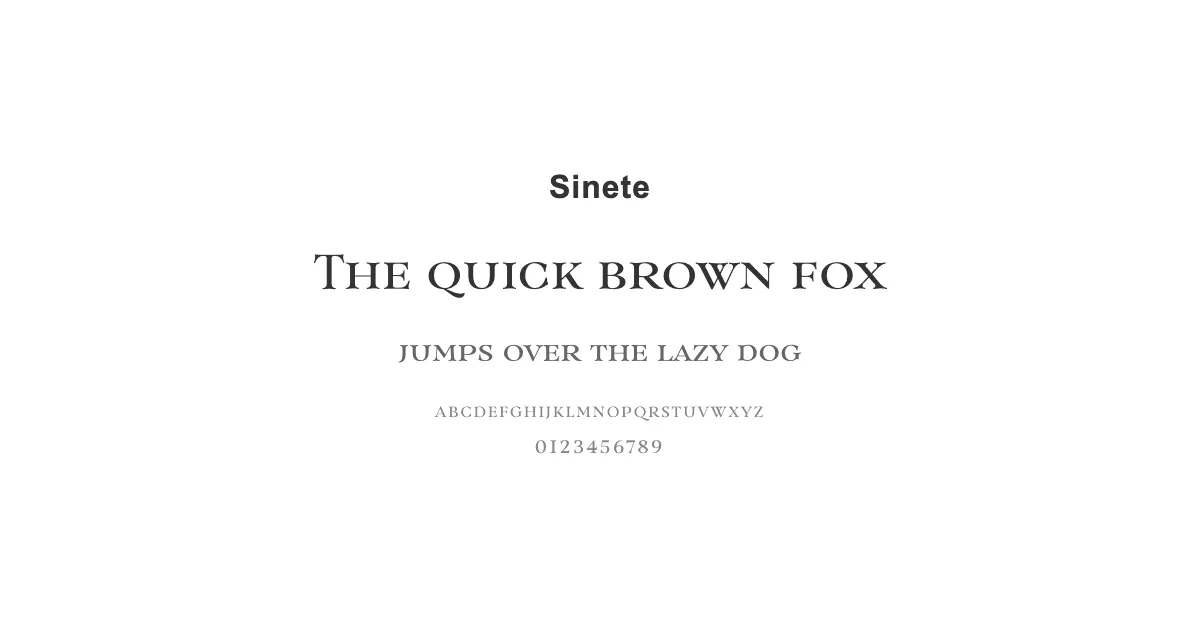 Sineteのサムネイル画像