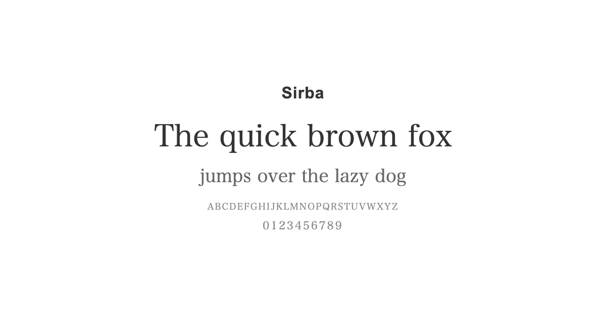 Sirbaのサムネイル画像