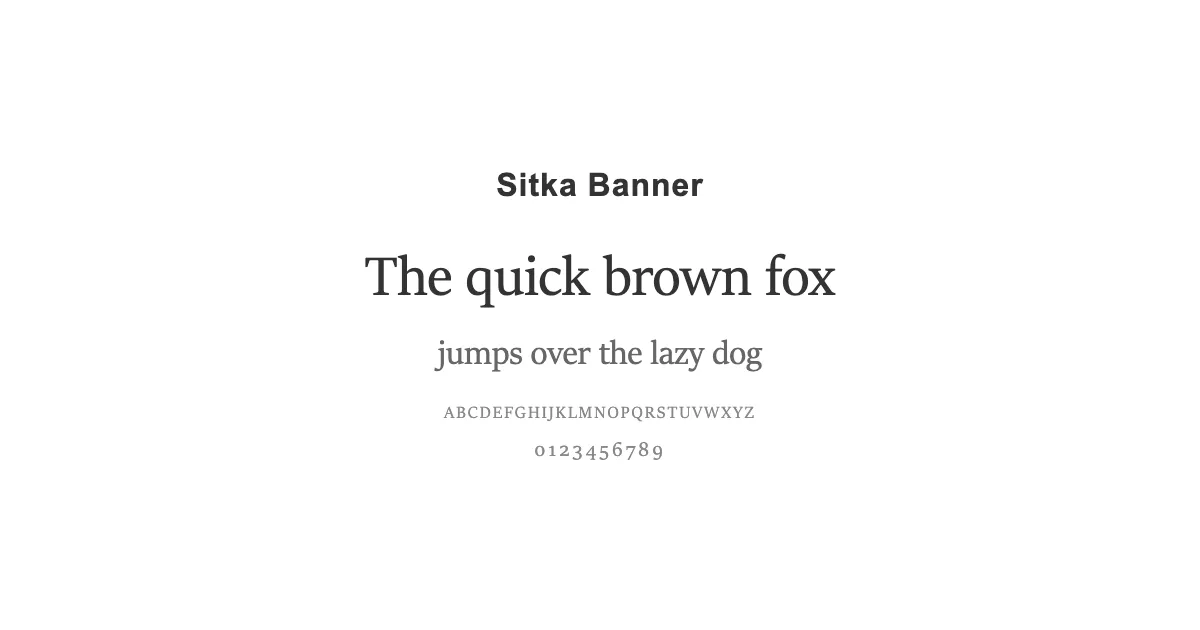 Sitka Bannerのサムネイル画像